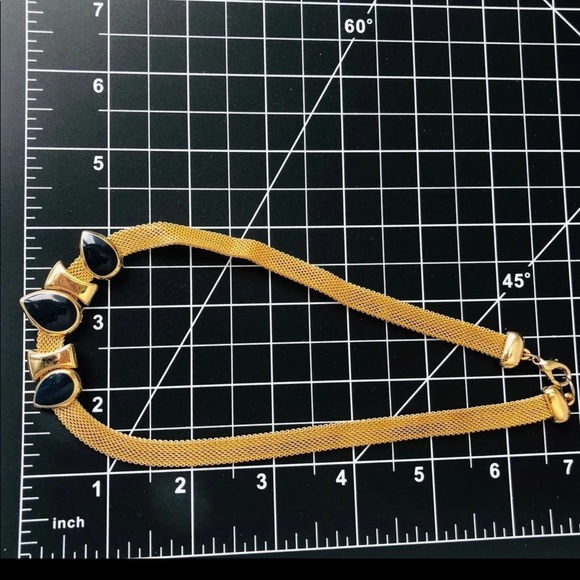 Vintage Unique Mesh necklace 🖤 - Picture 2 of 10